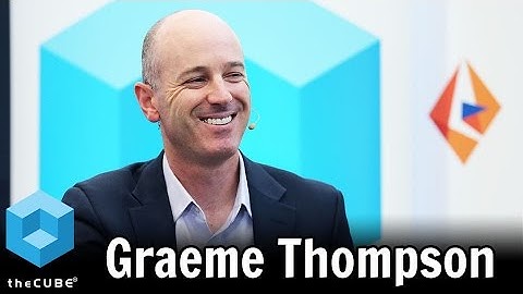 Graeme Thompson | Informatica World 2017
