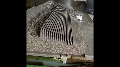 PLC stone profiling machine