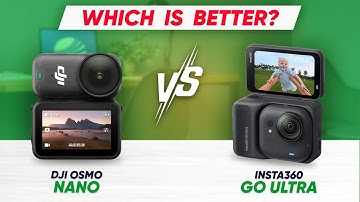 DJI Osmo Nano vs Insta360 Go Ultra – Which Mini Camera WINS 2025?