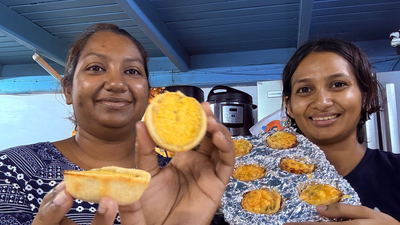 DELICIOUS TASTY CHEESE PIE | GUYANESE PASTRIES RECIPE #food #recipe #vlog #snacks #fyp