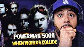 RAP FAN'S FIRST TIME HEARING Powerman 5000 - When Worlds Collide REACTION