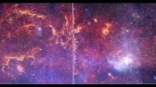 Cosmic music created with the sonification of Milky Way Galaxy's center combined data from Hubble.