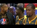 Kevin Durant, Draymond Green get heated at end of regulation vs. Clippers | NBA on ESPN