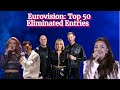 Eurovision: Eliminated Entries - My Top 50 (2020 & 2021)