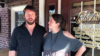 Erica and Cole Ebel of Ebel’s Tavern in Carthage, Tennessee