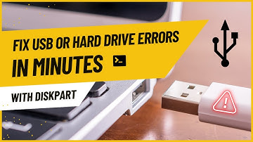 Formatting a USB drive or a Hard drive using diskpart