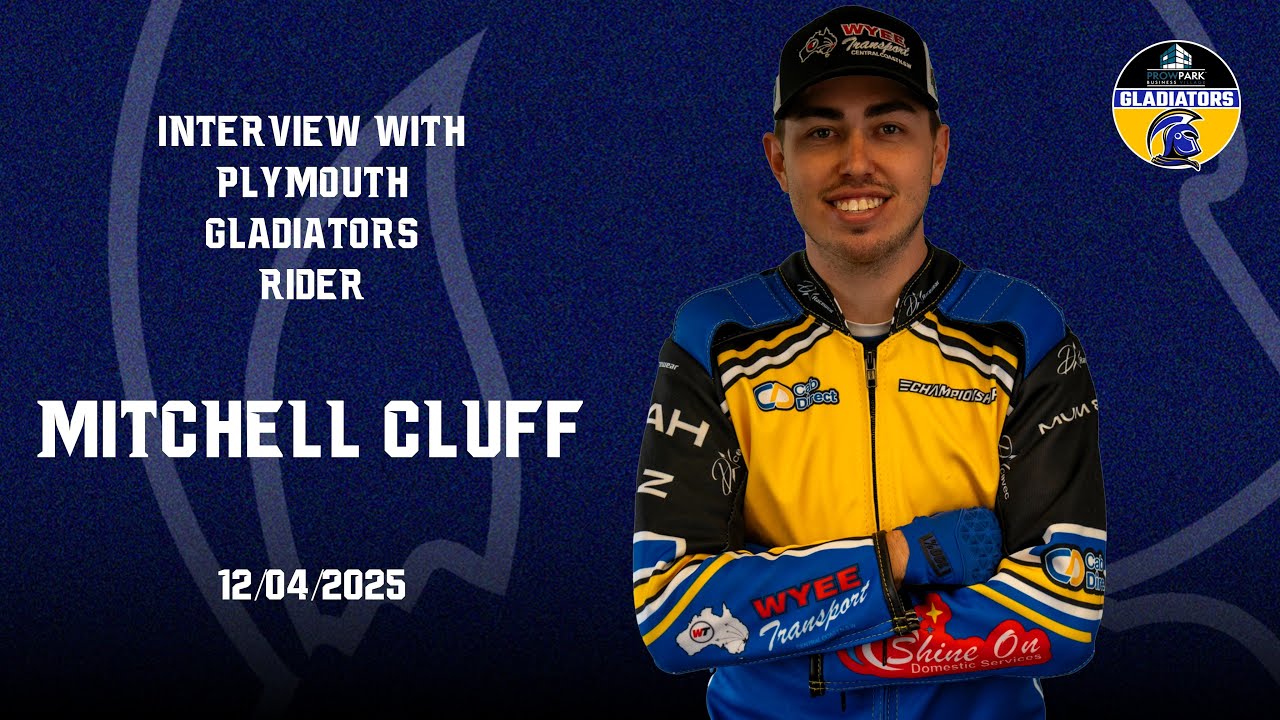 Mitchell Cluff Interview | Press & Practice Day | Plymouth | GLADIATORS TV 2025