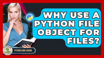 Why Use A Python File Object For Files? - Python Code School