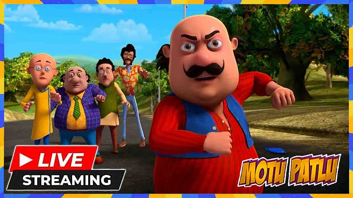 LIVE - Motu Patlu | মোটু পাতলু #motupatlu #motupatlukijodi #cartoon #motupatlufun #livestream