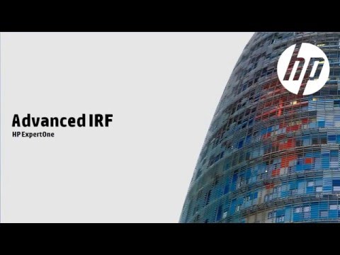 3 Advanced IRF IRF setup with 2 units