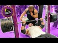 WORLD'S STRONGEST MEN TAKE OVER PLANET FITNESS | 560lb BENCH