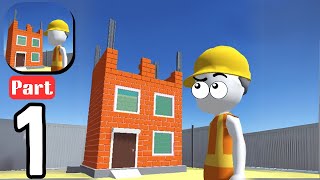 Pro Builder 3D - All Levels Gameplay Walkthrough Part 1 (Android, iOS)