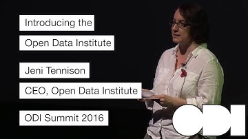Jeni Tennison: What we do at the Open Data Institute (ODI Summit 2016)
