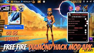 FREE FIRE NEW MOD MENU || UNLIMITED DIAMOND HACK || FF MOD MENU APK screenshot 1