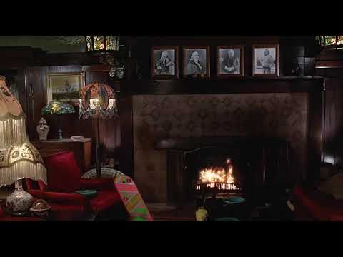 BTTF Doc Brown's Mansion Fireplace Ambiance and BTTF music for 1 Hour