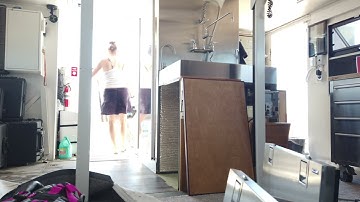 Self-built Expedition FMTV. Build Out - Fridge & Sink