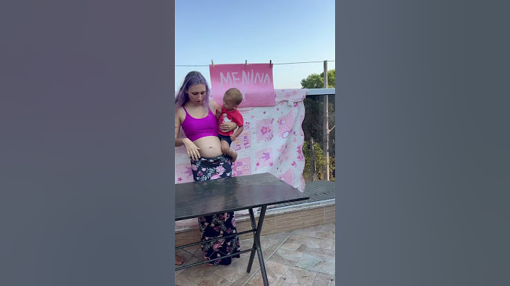 Nosso chá revelação é menino ou menina?
