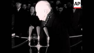 EISENHOWER ARRIVES HOME - SOUND