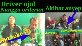 Akibat Akun Gagu. Driver Ojol Frustrasi. Nyanyi Karaoke. Story Ojol Komunitas