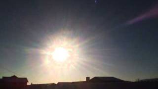 2011 Partial Solar Eclipse Romania 04January2011