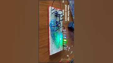 Led chaser using 555 time and 4017 ic #engineering #electronic #project #reels #viral #trending