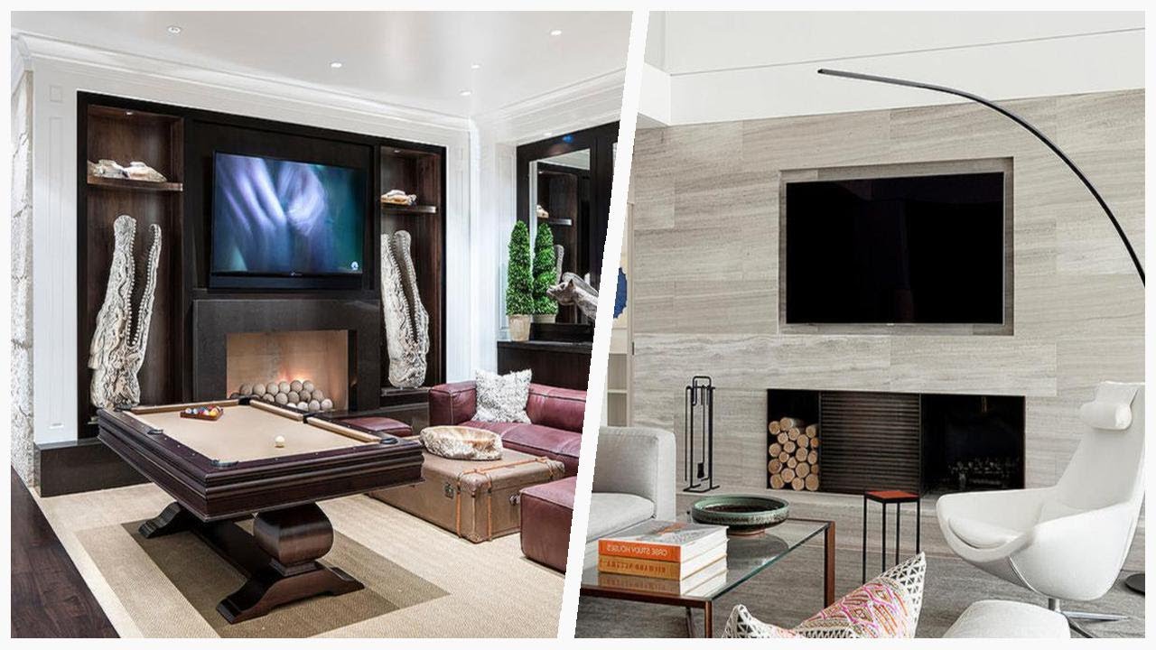 75 Modern Family Room With A Standard Fireplace Design Ideas You'll Love 🏡