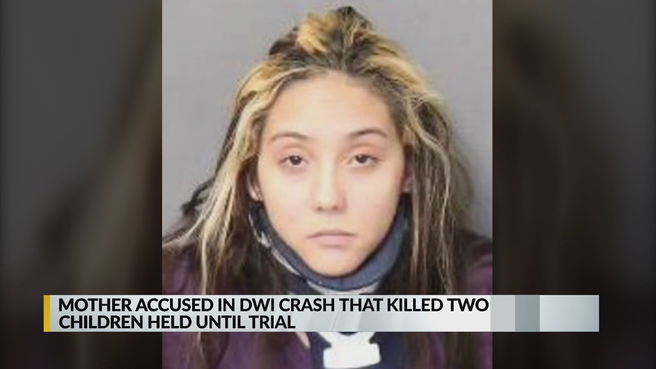 Mother accused in DWI crash that killed 2 children to stay behind bars ...