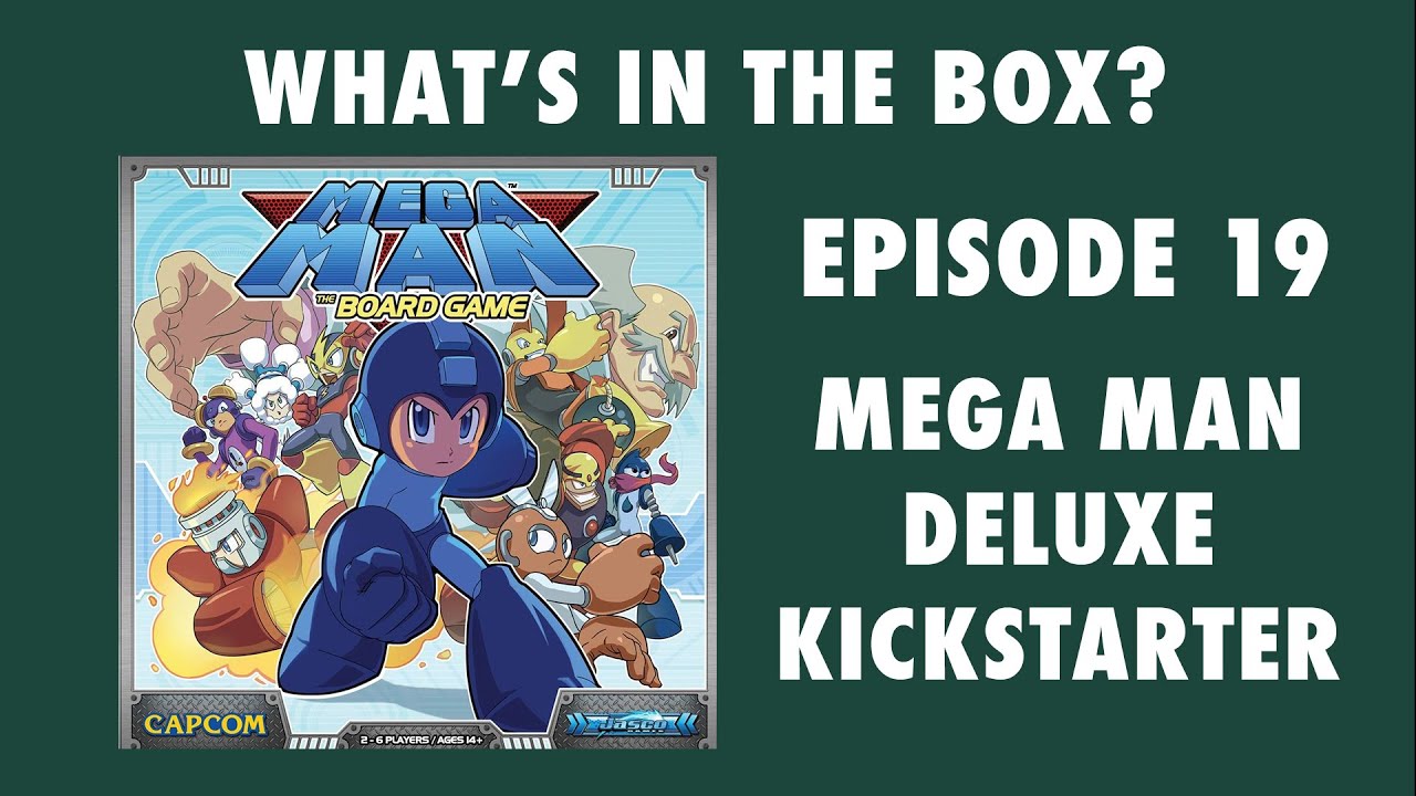 Mega Man Board Game Deluxe Kickstarter Unboxing - What's in the Box 19