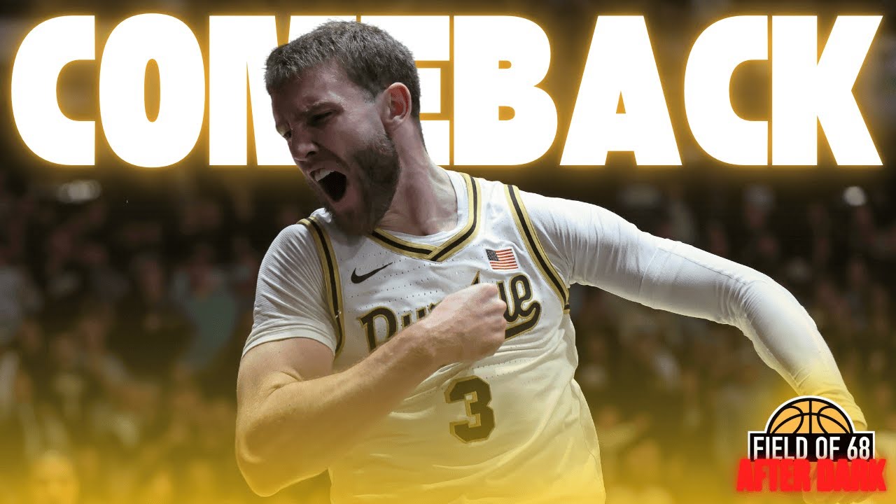 Purdue ESCAPES a scare from Iowa! | Braden Smith's 'LEGENDARY' second half! | AFTER DARK