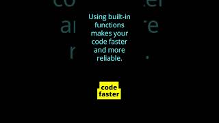 Built-in functions overview