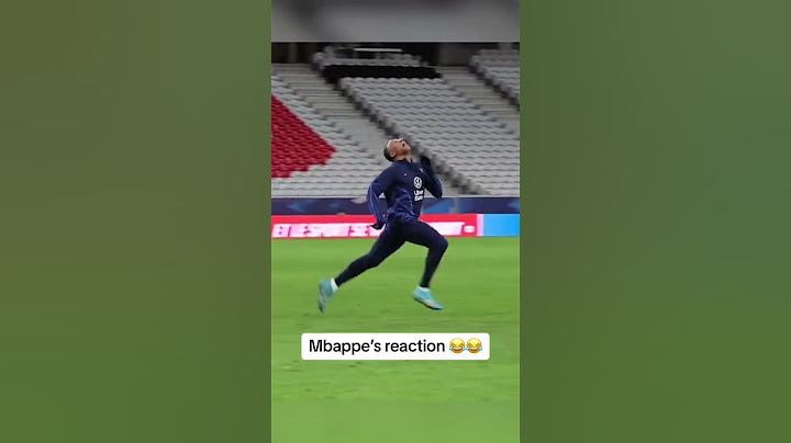 Tremenda reacción de Mbappé a su golazo #shorts