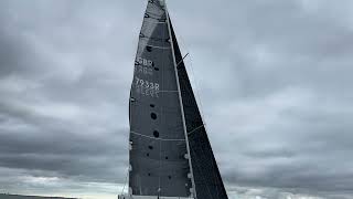 Sun Fast 3300 test sailing a new 3Di Code Zero Profile