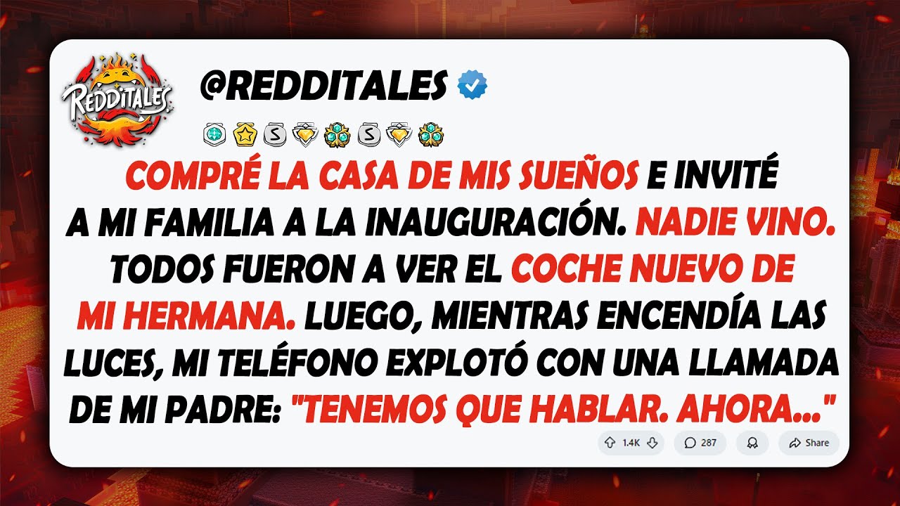 Compré la casa de mis sueños e invité a mi familia a la inauguración. Nadie vino. Todos fueron a...