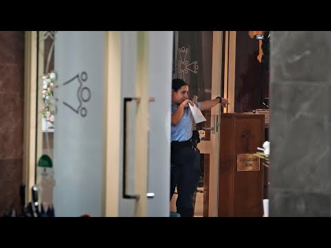 Bishop attacked during livestreamed service in Australia