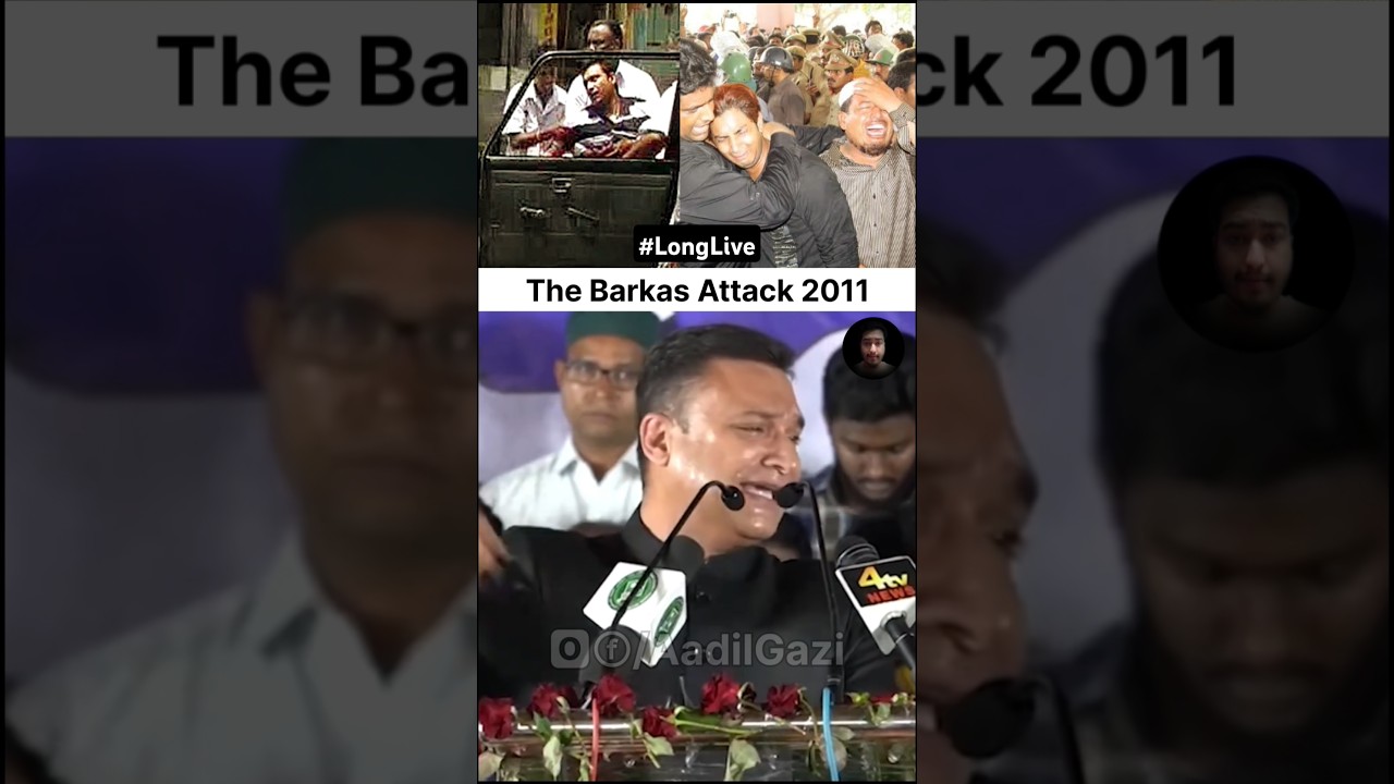 Akbaruddin Owaisi Sahab - Barkas Attack 2011 - Hyderabad - AIMIM 