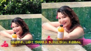 Segerr - Potret Tamara Bleszynski Renang Di Bali.