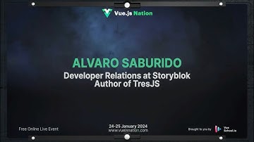 Alvaro Saburido is joining Vue.js Nation 2024!