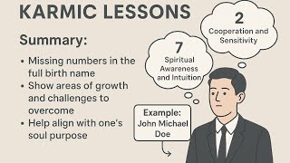 Karmic lessons
