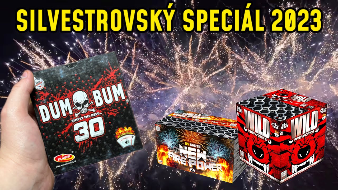 Pyrotechnika - Silvestrovský speciál 2023/24!