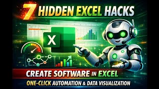 🔥 7 Hidden Excel Hacks | Create Software in Excel | One-Click Automation & Data Visualization screenshot 2