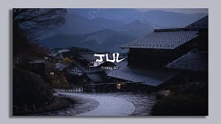 Rainy Day Desktop - Japanese Themed Desktop Setup @TanjimTheTechGuy