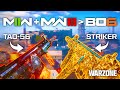 Using Meta MWII and MWIII guns in BO6 Warzone... INSANE CLUTCH (TAQ-56 and Striker)