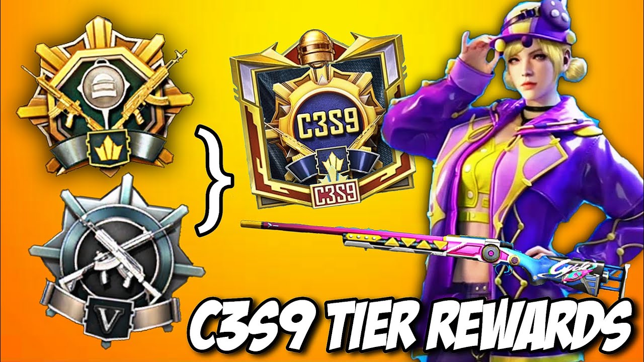 C3S9 CONFIRM TIER REWARDS | FREE M24 GUN SKINS, OUTFIT | CYCLE 3 SEASON 9 TIER REWARDS