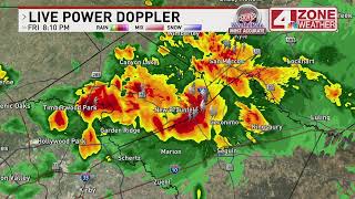 LIVE: Showers and Thunderstorms capable of producing strong winds and heavy downpours