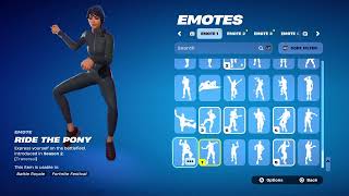 All Battle Pass Emotes Season 0 to 5 Fortnite