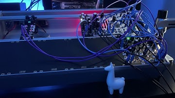 First modular synthesizer patch