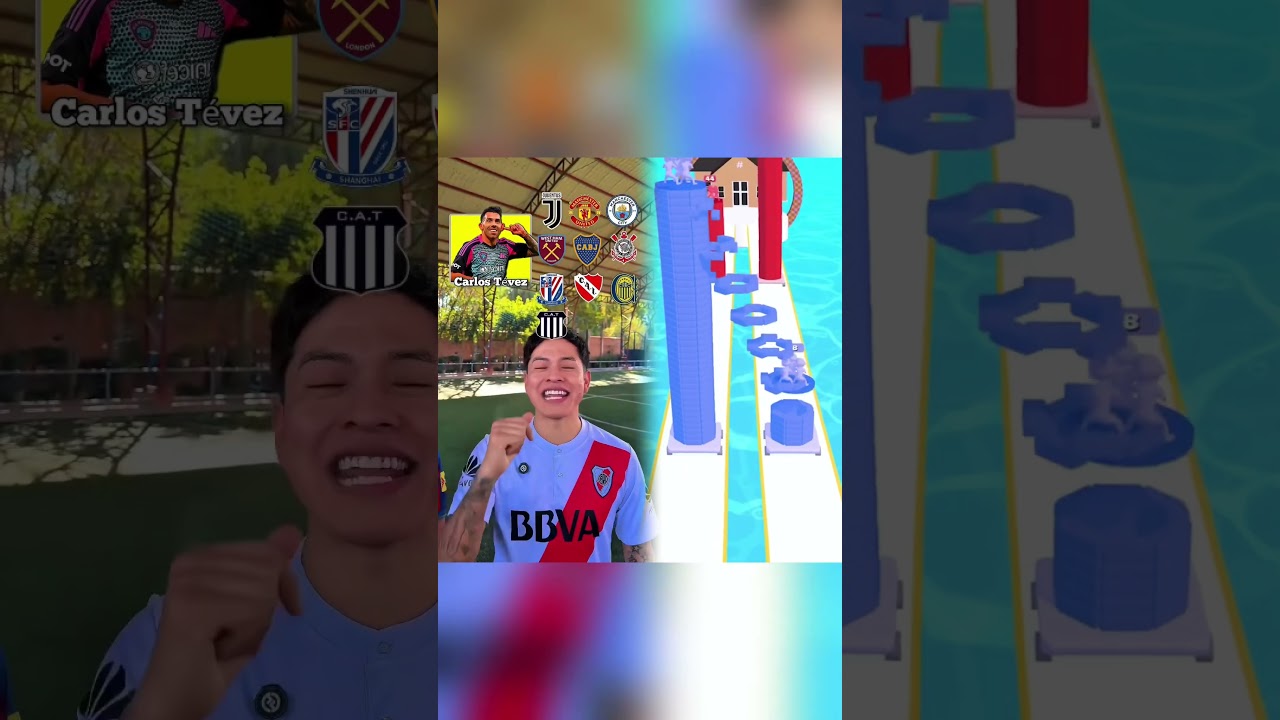 En qué clubes estuvieron Tévez y Neymar? ⚽️ 