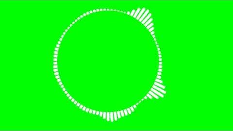Green Screen Spectrum | Audio Spectrum Visualizer Green Screen HD 2020 | Circle Audio Spectrum