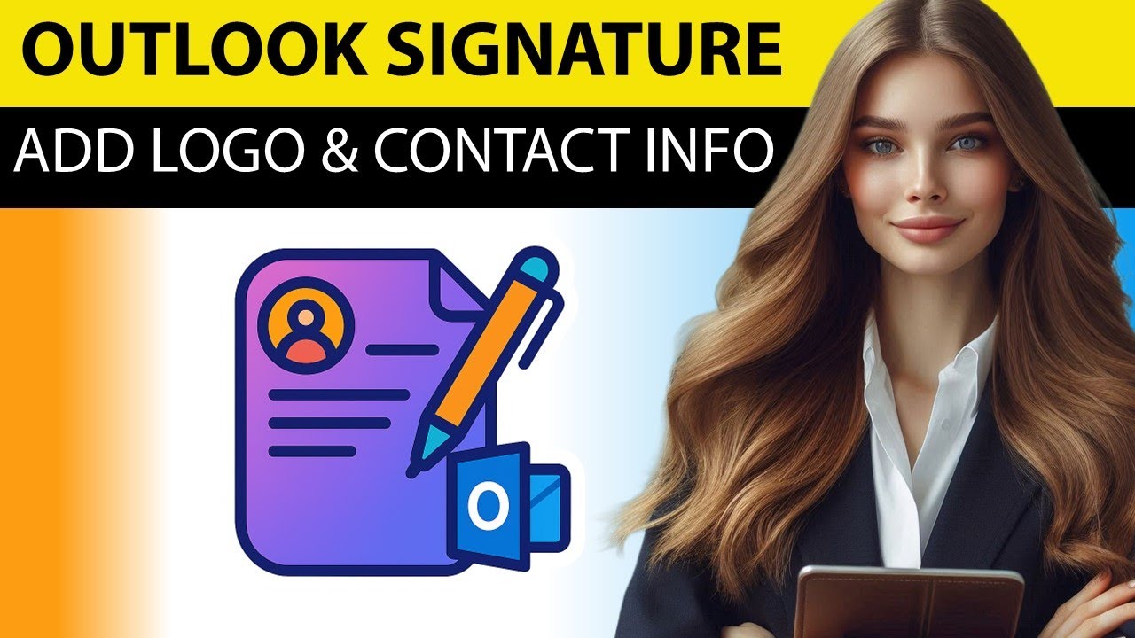 How to Include Contact Info & Logo in Outlook Signature