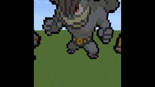 Minecraft Pixel Machamp Sprite 068 #minecraft #pokemon #pixel #pixelart